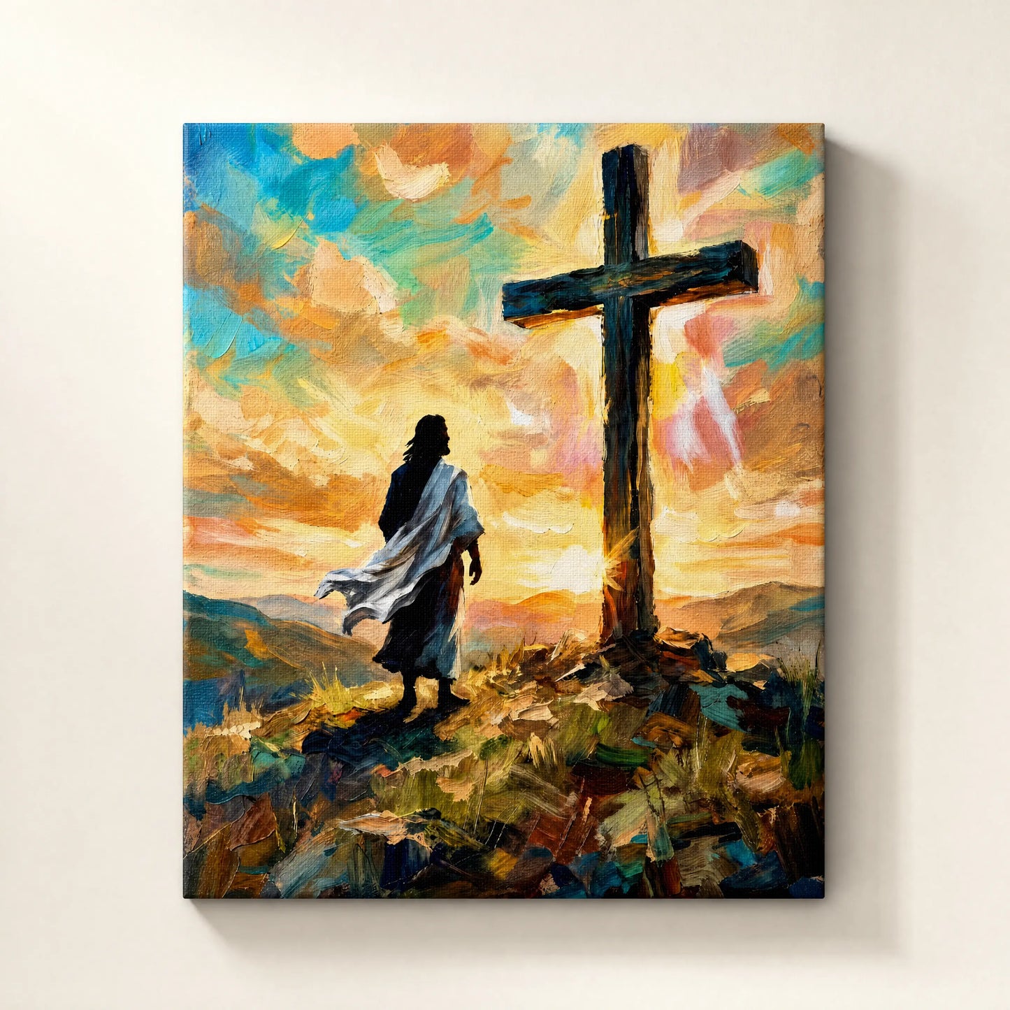 Jesús ante la Cruz
