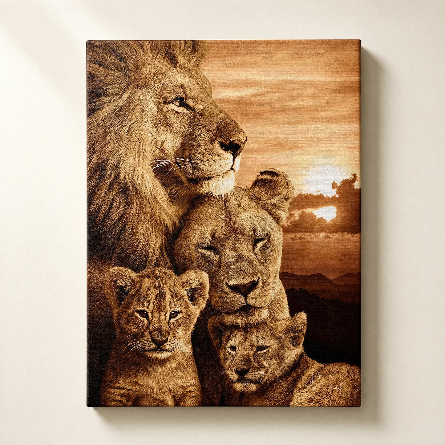 Familia de Leones